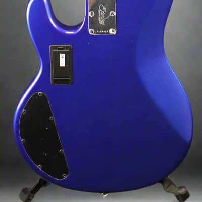 Sterling by Music Man StingRay Ray4 HH Electric Bass Cobra Blue 9lbs 12oz image 4