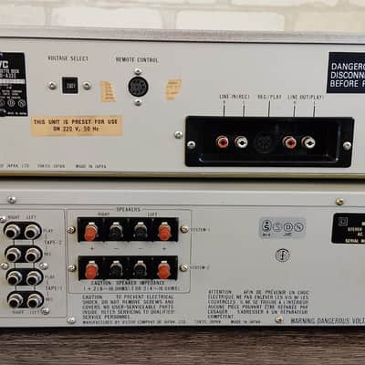 JVC A-X1 Integrated Amplifier, JVC KD-A33 Stereo Cassette Deck image 12