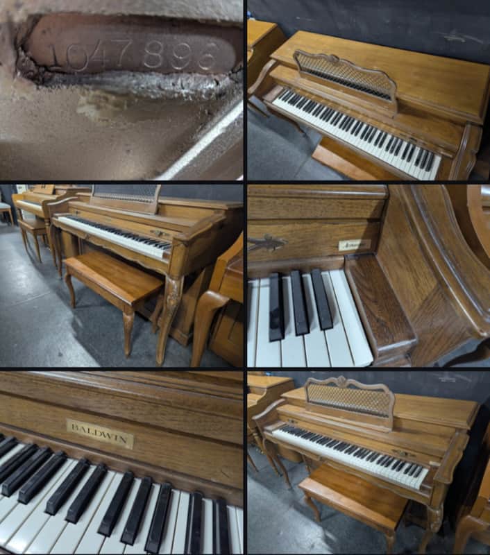 Baldwin Acrosonic SN 1047896 - Walnut image 1