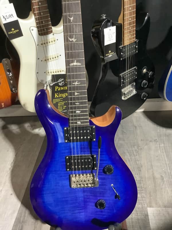 PRS SE Custom 24 2010s - Blue Flame image 1