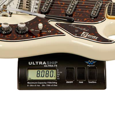 Burns "The Marvin" 40th Anniversary Edition White (Pre-Owned, 2004, EC+) #0150 image 5