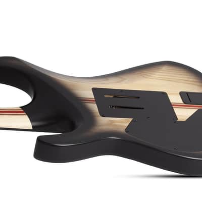 Schecter C-1 FR-S Pale Moon Natural Satin with Black Burst image 6