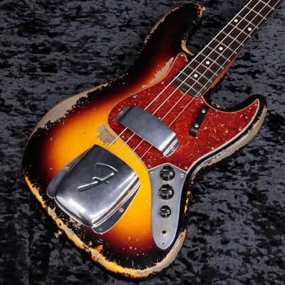 FENDER CUSTOM SHOP Master Built Series 60 JAZZ BASS Heavy Relic by Dale Wilson Sunburst [DW2068] (03/18) image 1