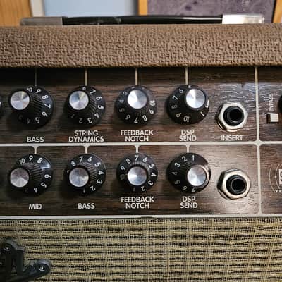 Fender Acoustasonic SFX 2-Channel 2 x 80-Watt 1x8" / 1x10" Acoustic Guitar Amp 1999 - 2003 - Brown image 3