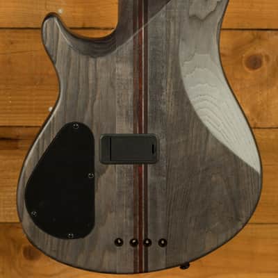 Schecter SLS Evil Twin-4 Bass - Ebony - Satin Black image 2
