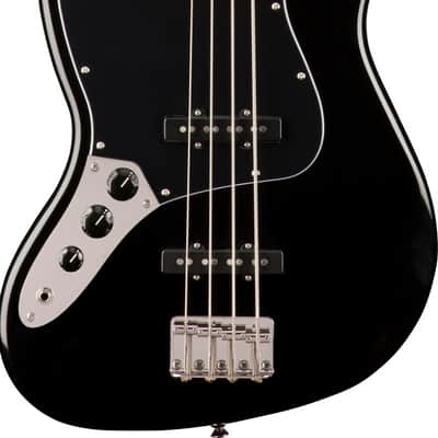 Squier Classic Vibe '70s Left Handed Jazz Bass. Maple FB, Black image 1