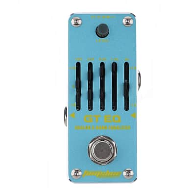 5 Band EQ Mini Guitar Pedal, Analog EQ Pedal, 5 Band GT Electric Guitar Equalizer (100Hz 250Hz 630Hz 1.6kHz 4kHz) Provides ±18dB for Each Band EQ Seeker for Guitar True Bypass image 7