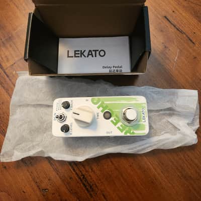 Lekato Delay Pedal, Analog Delay Guitar Pedal with 3 Delay Modes, Mini Delay Effect Pedals for Electric Guitar DC 9V True Bypass image 5