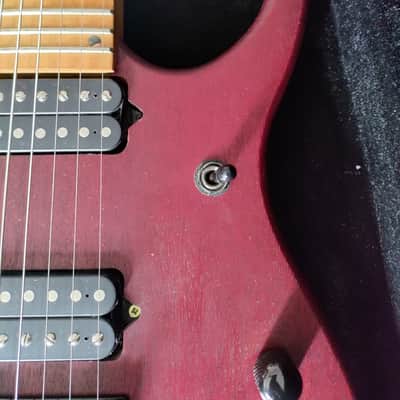 2011 Jaden Rose 7-String S2 Red w/HSC image 14
