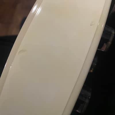 Left Handed Gibson Les Paul Custom 2009 - Alpine White imagen 17