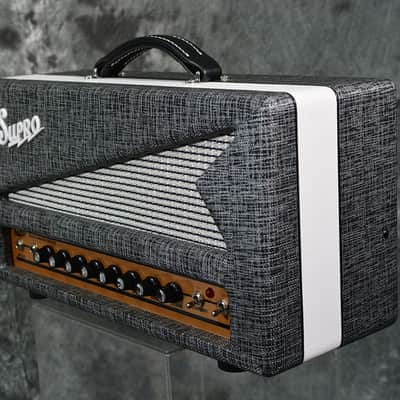 Supro 1696RTH Black Magick Reverb Tube Guitar Amp Head w FAST Same Day Shipping image 7
