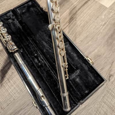 Gemeinhardt 3SB Solid Silver Open Hole B Foot Flute image 12