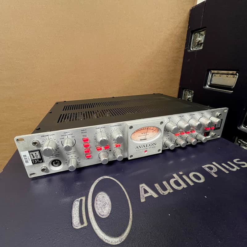 2010s Avalon VT-737sp Tube Channel Strip Silver