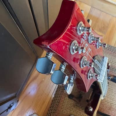 PRS SE Standard 24 Trans Red Solid Body Guitar image 4