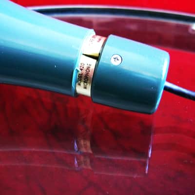 Vintage 1960's Shure 420 controlled magnetic microphone high Z harp mic w accessories 425 430 415 image 9