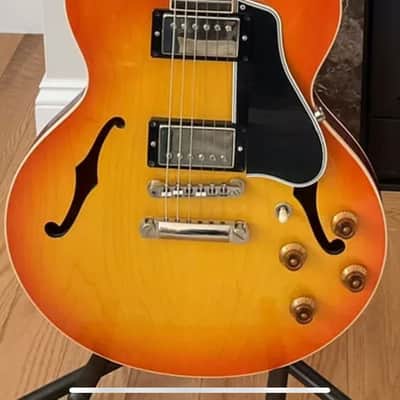 Gibson Custom Shop CS-336 Figured Top Tangerine Burst image 1