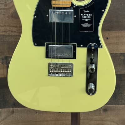 Fender Player II Telecaster HH Guitar - Hialeah Yellow image 1