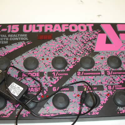 ART X-15 Ultrafoot MIDI Foot Floor Board Pedal Controller image 4