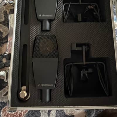 sE Electronics sE4400a Large Diaphragm Multipattern Condenser Microphone Matched Pair 2009 - Present - Black image 2