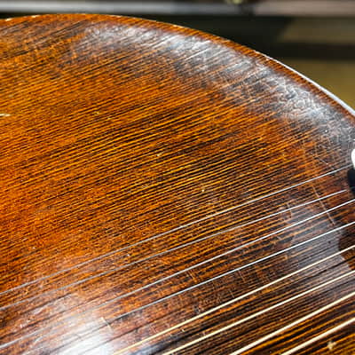 Vintage Gibson Style A-Jr. Mandolin | Figured Back | OHSC image 17