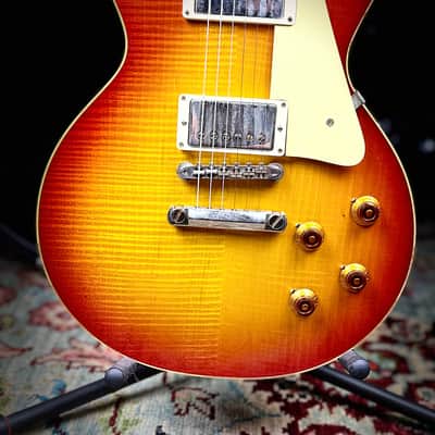 Gibson Custom Shop '59 Les Paul Standard Reissue 2020 - Present - Washed Cherry Sunburst VOS image 9
