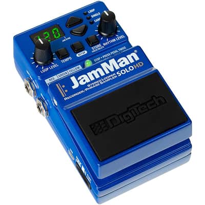 DigiTech JamMan Solo HD Stereo Looper Effects Pedal Regular Blue image 5