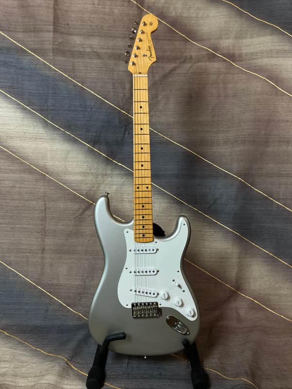 Fender American Original '50s Stratocaster with Maple Fretboard 2020 - 2022 - Inca Silver image 1