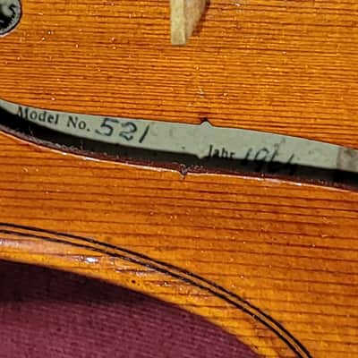 Rudolf Buchner Model 521 15.5 inch Viola with case 1964 - Natural image 6
