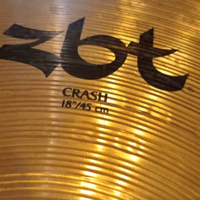 Pair of Zildjian ZBT Crash Cymbals 16 & 18 inch image 4