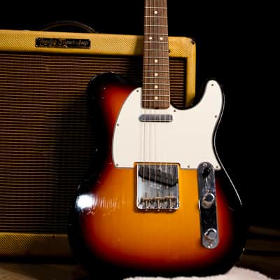 Fender Custom Shop '60 Reissue Telecaster Relic NAMM 2018 Custom Built 3 Tone Sunburst Limited Edition image 1