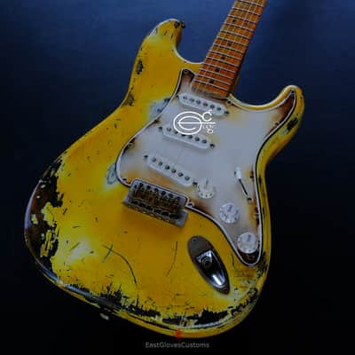 Fender Stratocaster 50th Anniversary Yellow Heavy Aged Relic (RARE) image 3