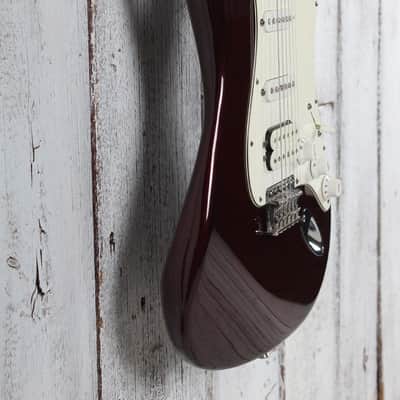 Fender 1999 Standard Strat HSS Electric Guitar Midnight Wine with Gig Bag image 9