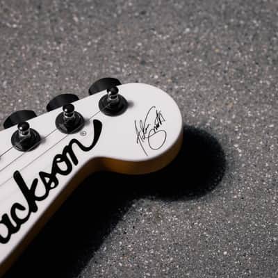 Jackson 50th Anniversary Iron Maiden Adrian Smith Jackson SC1 - Snow White image 6