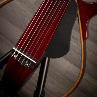 Yamaha SLG200N Silent Nylon String Crimson Red Burst image 6