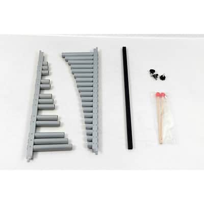 Sound Percussion Labs 2-2/3 Octave Wooden Practice Xylophone - Regular Padauk Wood Bars with Resonators image 2