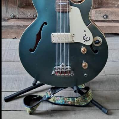 Epiphone Jack Casady Signature Bass with Laurel Fretboard 2020 - Present - Faded Pelham Blue image 1