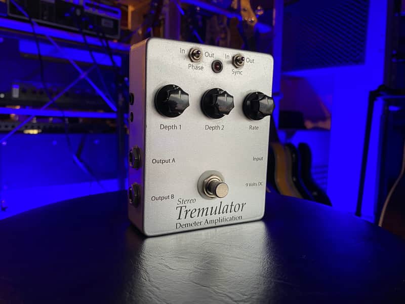 Demeter STRM-1 Stereo Tremulator 2010s - Silver image 1