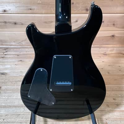 PRS SE Custom 24 Quilt Electric Guitar - Teal Black image 4