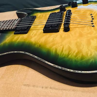 Schecter Hellraiser C-1 Passive 2016 - 2018 - Dragon Burst image 4