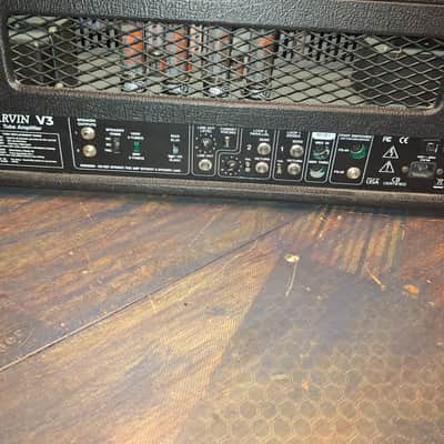 Carvin V3 3-Channel 100-Watt Tube Guitar Amp Head 2010s - Black image 2