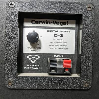 Cerwin Vega D3 3-Way 10" Speakers w/ Stands - 1980s - Beautiful Pair Bild 15