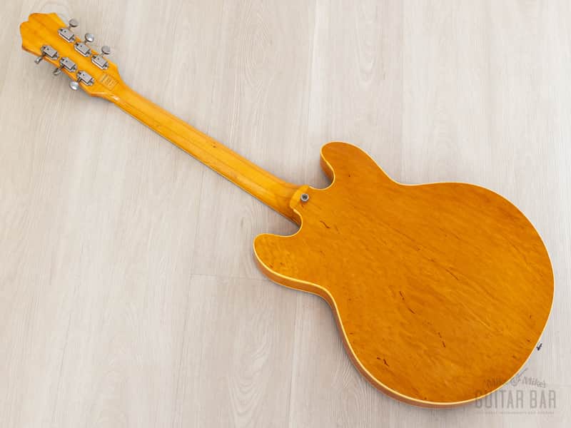 1981 Epiphone Casino Vintage Guitar Natural, Near-Mint w/ Case