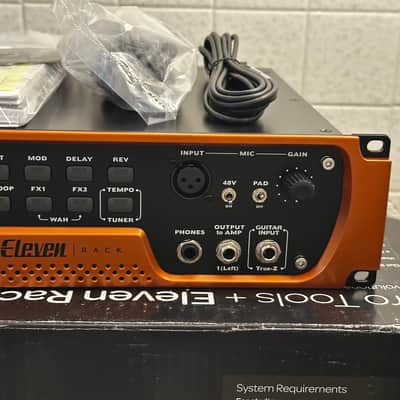 Avid Eleven Rack Guitar Multi-Effects Processor and Pro Tools Interface with pro tools 10 ilok2 and dvds image 11