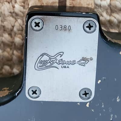 Luxxtone Guitars Choppa S Black Heavy Relic image 7