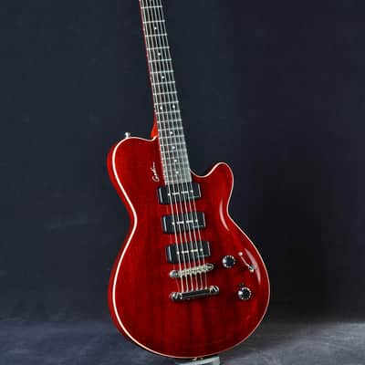 Godin  Icon Type 3 Lollar P90 Burgundy image 3