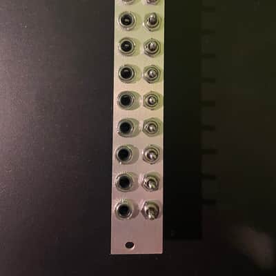 TinyMult - Switched Multiple mult - 10 in 4 HP - Metallic Aluminum Panel image 1