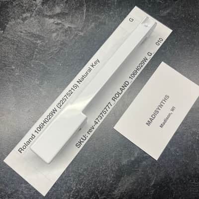 ORIGINAL Roland Replacement Weighted G Key (106H029W) for D-50, JX-8P, JX-10, Juno-2, etc (SK-361 keybeds)