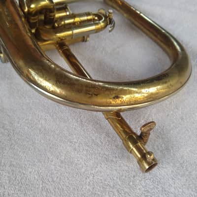 Couesnon Flugelhorn Lacquer with Used double case. image 6