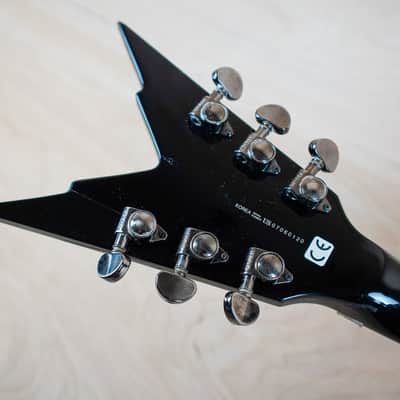 Dean Dime Razorback V 255 2007 Black EMG Pickups FR w/ Bag image 21