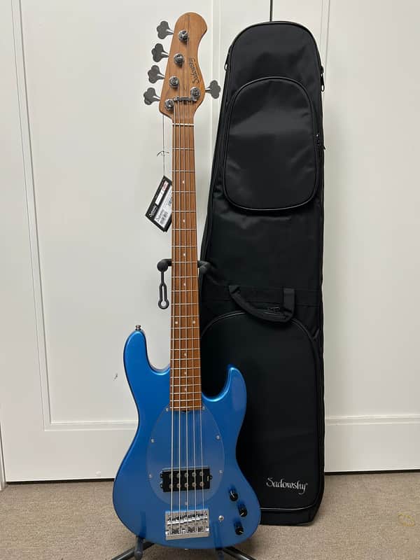 Sadowsky MetroExpress 21-Fret 5 String Vintage M Bass - Ocean Blue Metallic image 1